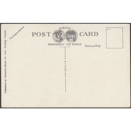 Hotel Dieu Hospital, Cornwall, Ontario, 1937 - Valentine-Black Postcard