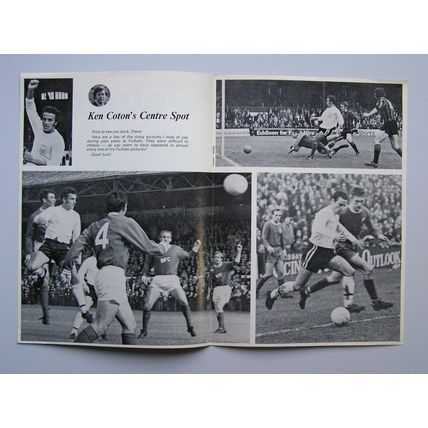 FULHAM v LEICESTER CITY Steve Earle Testimonial 28/10/1975