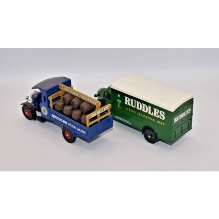 Corgi 97752 Bedford O Series & Thornycroft Beer Truck - Ruddles Brewery