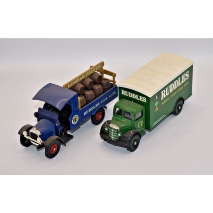 Corgi 97752 Bedford O Series & Thornycroft Beer Truck - Ruddles Brewery