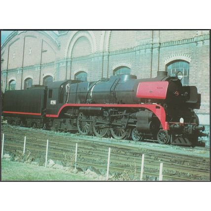 Victorian Government Railways Ahlston R Class No 766 - Loco 100 Postcard