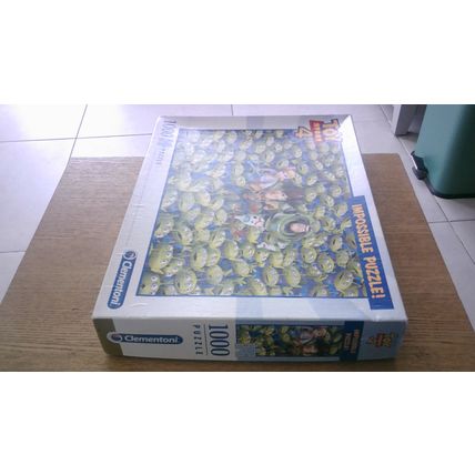 TOY STORY 4 - IMPOSSIBLE PUZZLE Jigsaw by Clementoni (1000 Piece)