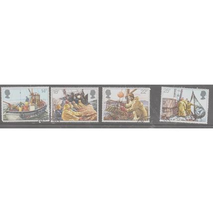 Fishing Industry 1981 SG 1166-1169 used unmounted (ES0172)