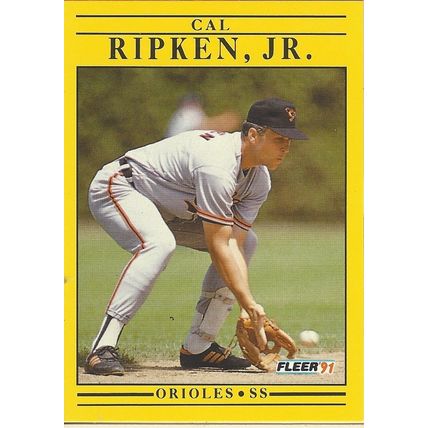 1991 FLEER CAL RIPKEN JR #490