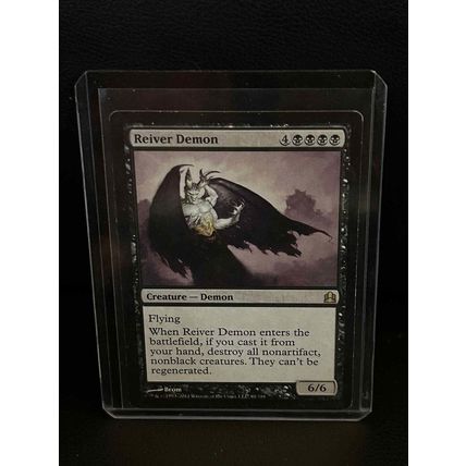 Reiver Demon Commander Magic: The Gathering Trading Card