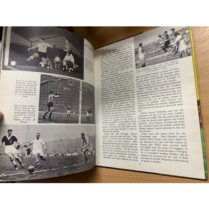 1950s "THE BIG BOOK OF FOOTBALL CHAMPIONS" UK SOCCER ANNUAL HB BOOK (P4)