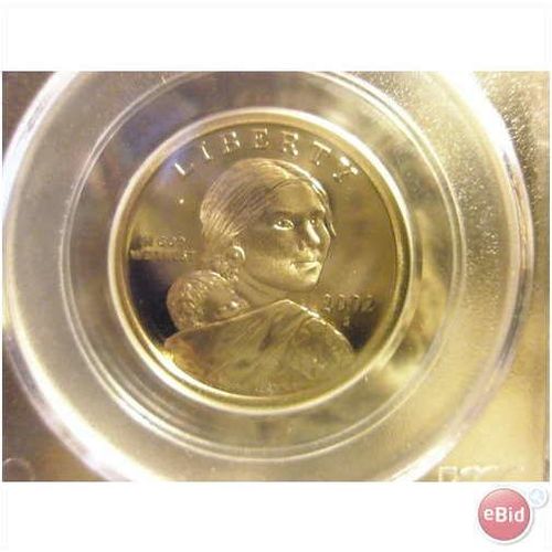 2002 S PCGS PR69DCAM SAC Dollar (FRESHIP)