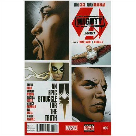 Mighty Avengers (2013) #6 Marvel Now! Luke Cage Monica Rambeau Iron Fist