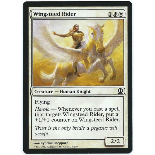 Magic the Gathering MTG Theros 036/249 Wingsteed Rider