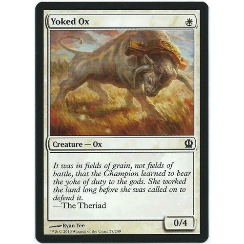 Magic the Gathering MTG Theros 037/249 Yoked Ox