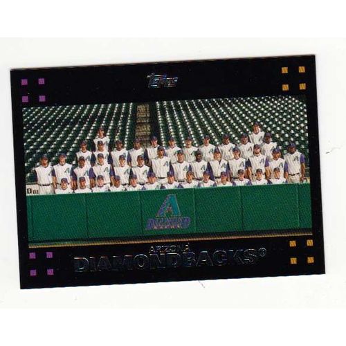 2007 Topps Arizona Diamondbacks team set- 21 cards- Factory