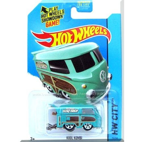 Hot Wheels - Kool Kombi: HW City 2015 - Surf Patrol #73/250 *Turquoise Edition*