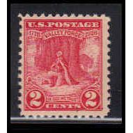 645 2c Valley Forge Fine MNH O0967