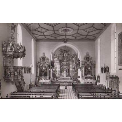 Switzerland Triberg Wallfahrtskirche Postcard