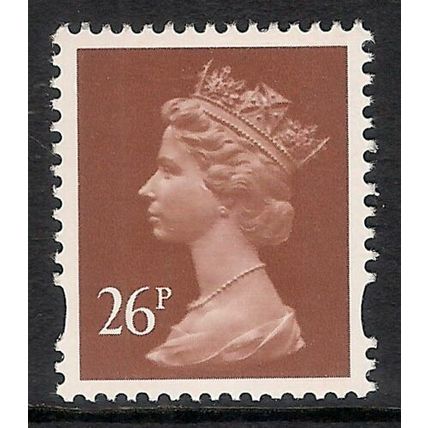 Y1691 U301 26p Red-brown HARRISON Unmounted Mint GB Machin