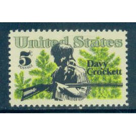 1330 5c Davy Crockett Fine MNH MA0387