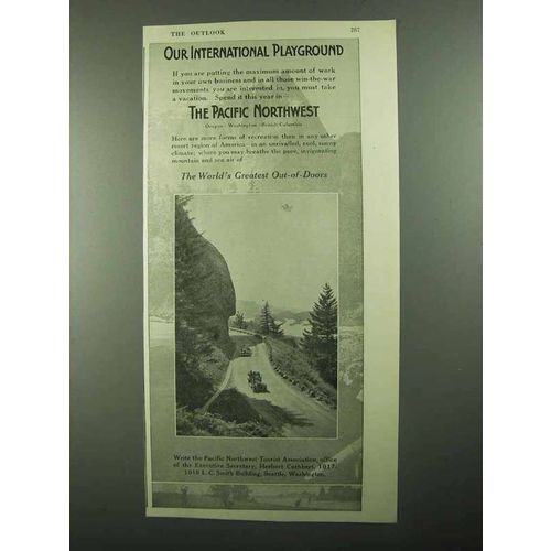 1918 The Pacific Northwest Tourism Ad - Our Playground