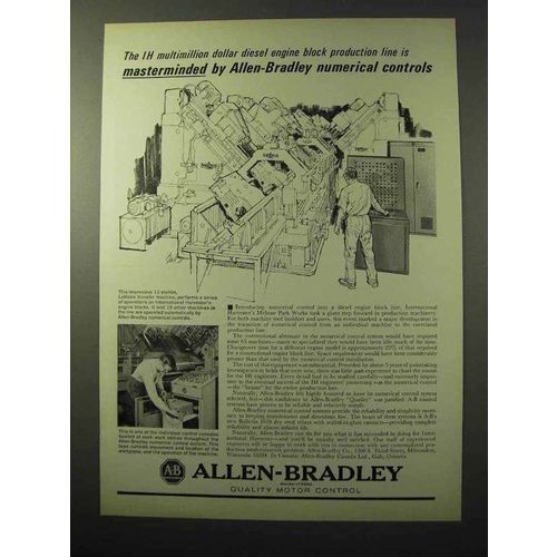 1964 Allen-Bradley Ad - Numerical Control Systems