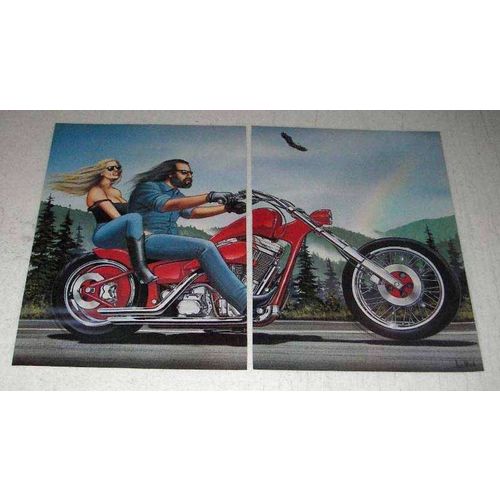 1998 David Mann Illustration - Rainbow