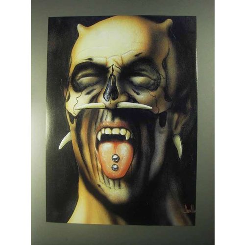 1998 David Mann Illustration - Piercings