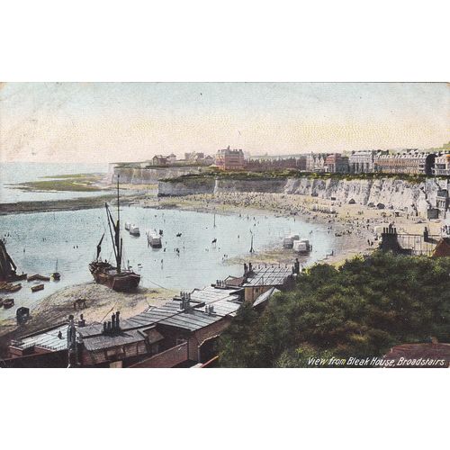 View from Bleak House Broadstairs Kent Postcard (KEN76226)