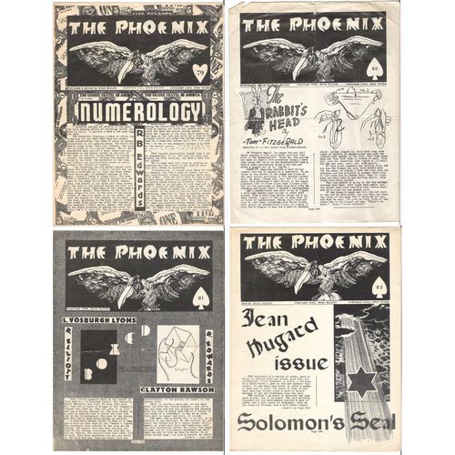 Phoenix biweekly magic periodical lot of 20 newspapers 1944-1948 - for magicians