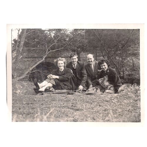 vintage photograph near BLANCHLAND, NORTHUMBERLAND 1954 =