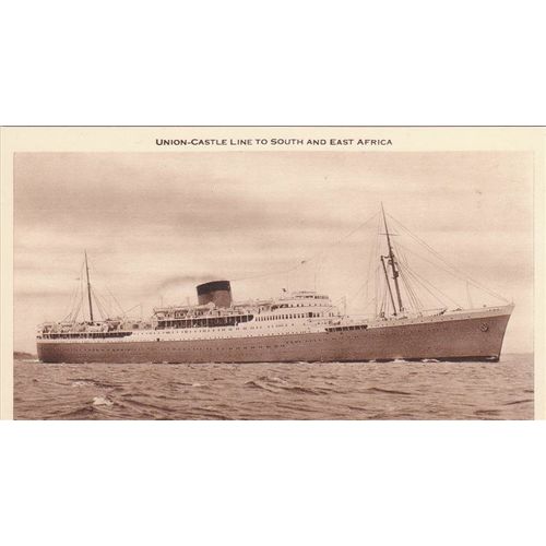 Union Castle Line Royal Mail Motor Vessel Capetown Castle Ocean Liner Shipping