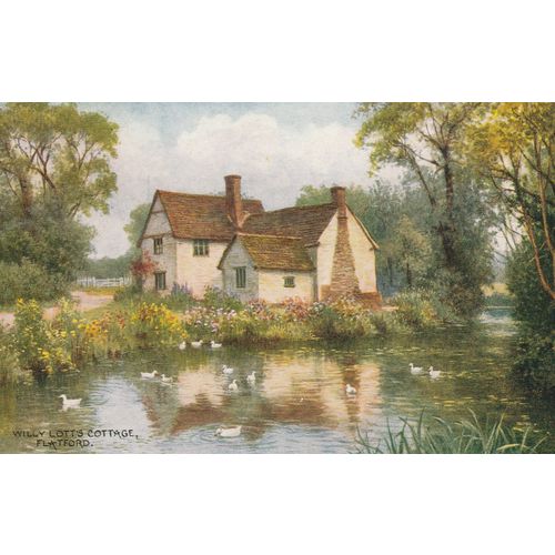 Willy Lott's Cottage Flatford Suffolk Postcard (SUF77393)