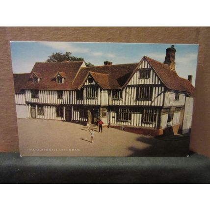 THE GUILDHALL, LAVENHAM, SUFFOLK unused postcard by J. Salmon =