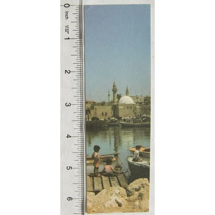 Vintage bookmark - Holy Land, Jesus, Scripture Union BM 09
