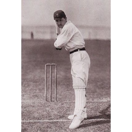 Johnny Tyldesley Lancashire Cricket Club Victorian Cricketer Rare Postcard