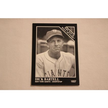 Richard "Dick" Bartell 1992 The Sporting News Conlon Collection NO. 452