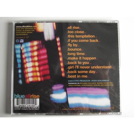 Blue - All Rise. New & Sealed CD Album