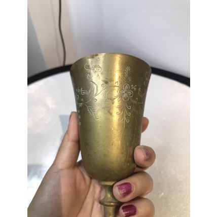 Metal Wine Cup Holder Vintage Collectible