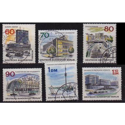 GERMANY BERLIN [1965] MiNr 0254 ex ( O/used ) [01] Architektur