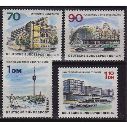 GERMANY BERLIN [1965] MiNr 0254 ex ( **/mnh ) [01] Architektur