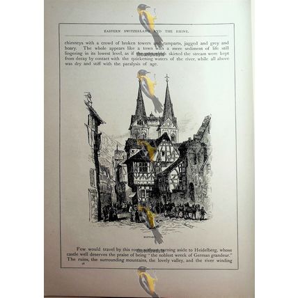 Boppart (Boppard), Germany, Book Illustration (Print), c1890
