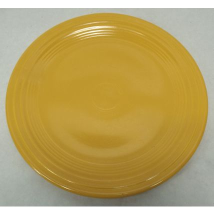 Excellent Vintage Fiesta Fiestaware Yellow 9 1/2" Plate 1950's