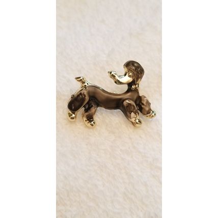 Vintage Poodle Brooch
