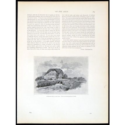FITTLEWORTH MILL, ON THE ARUN 1893 George Charles Haité PRINT