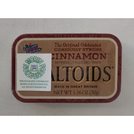 ALTOIDS COLLECTIBLE GOLD CINNAMON TIN SHRINKWRAPPED NEW OLD STOCK