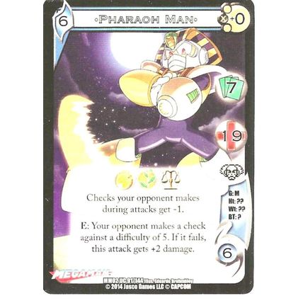 UFS Ultimate Fighting System Trading Card Dark Stalker Pharaoh Man