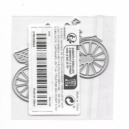 Bicycle Die Set. App 8x5.5cm. Die Cutting Cardmaking Scrapbooking Crafts