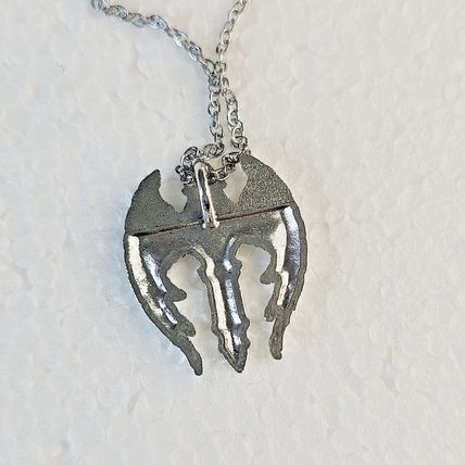 Angel Wings Cross Necklace 2 Tone Color Christmas Birthday Gift A69