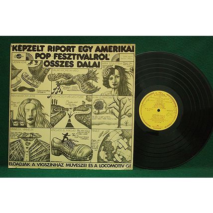 Dery Tibor, Gbor, Riport Egy Amerikai-Fesztivalrol Osszes Dal - SLPX 16579 - NM