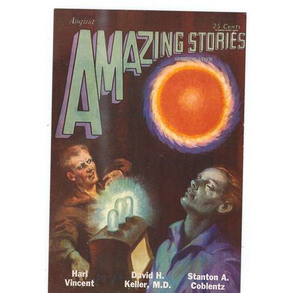 USA COMIC BOOK FRONT AMAZING STORIES NO 10064533 UK FREE POST