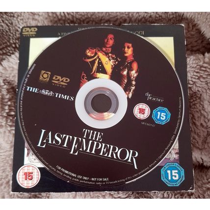 THE LAST EMPEROR : PROMOTIONAL DVD from the TIMES NEWSPAPER