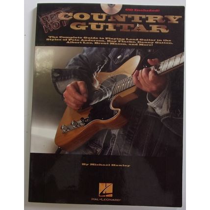 RED HOT COUNTRY GUITAR TAB BOOK .. Michael Hawley (2005)