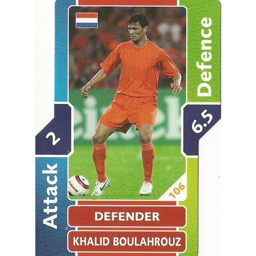 Match Attax - World Cup 2006: Holland - Defender, Boulahrouz